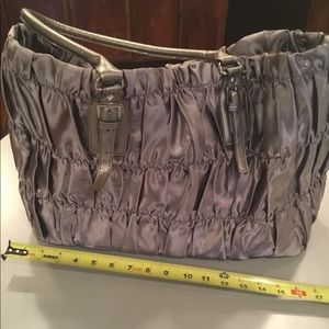 Gorgeous Cinched Grey Bag
